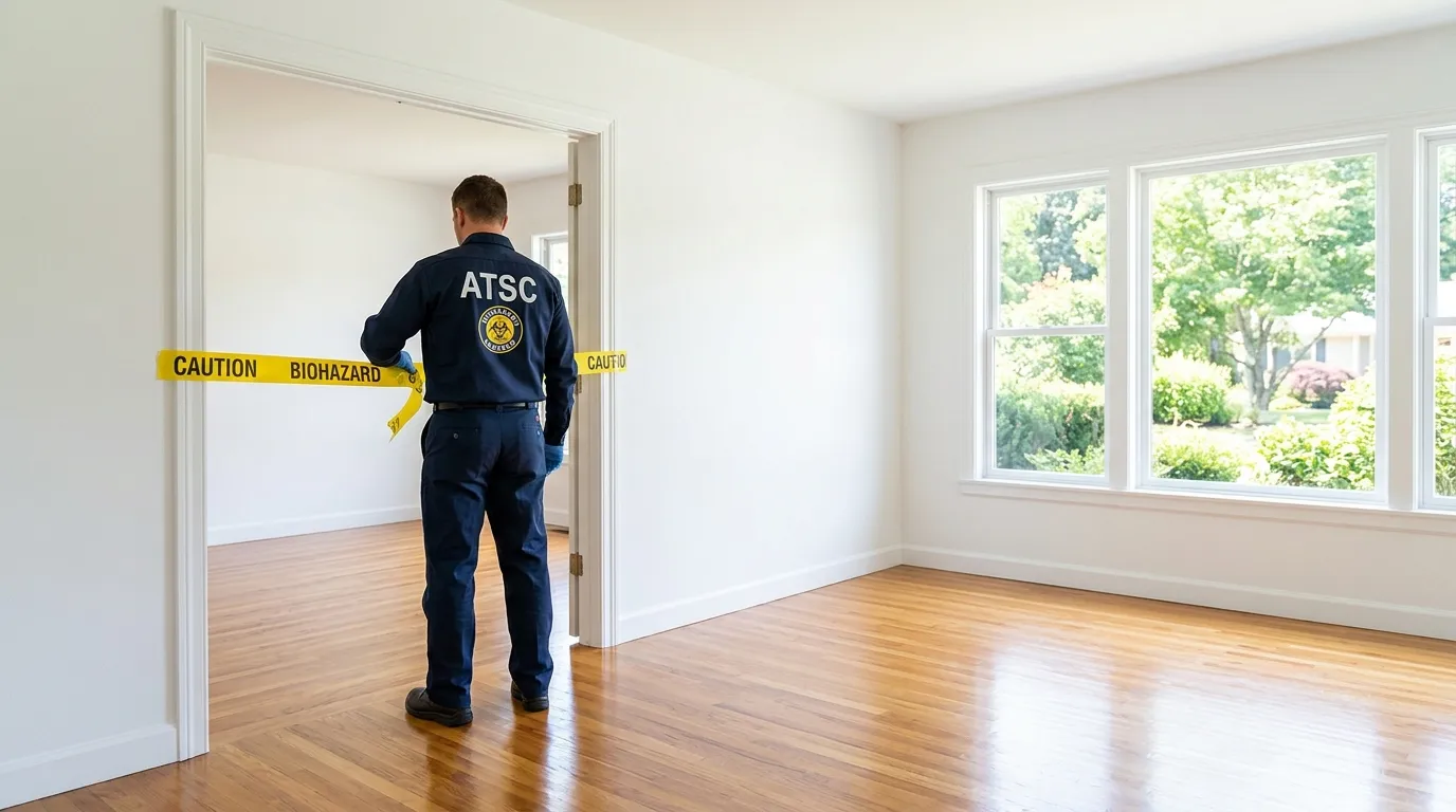 Certified biohazard cleanup crew performing Crime Scene Cleanup in The Bronx
